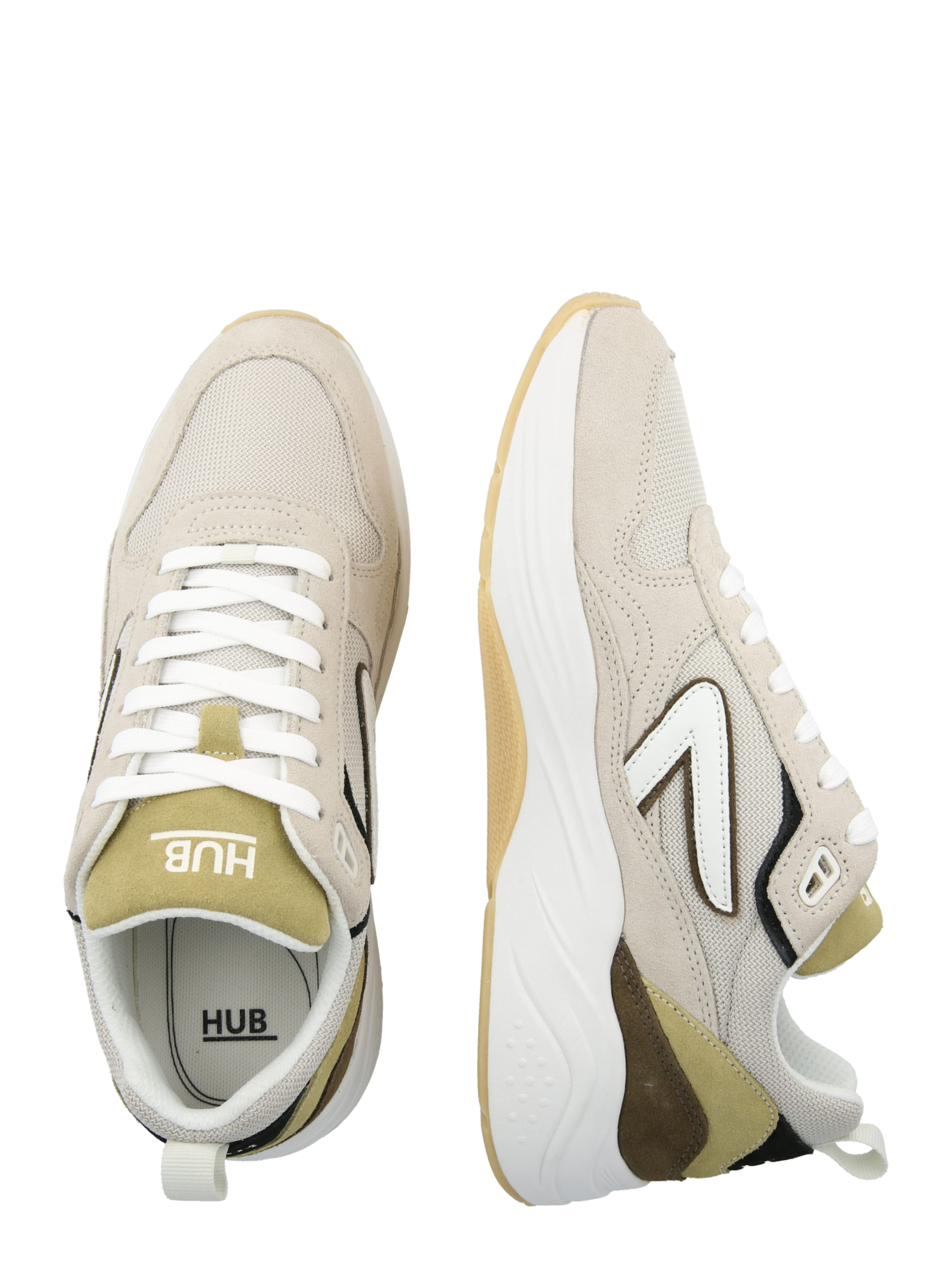 HUB Sneaker 'Glide' in Grau