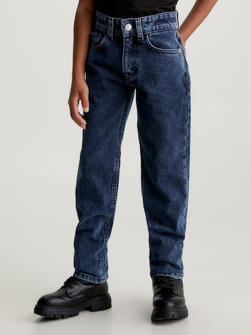 Calvin Klein Jeans Regular Jeans in Blauw: voorkant