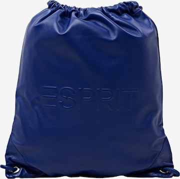 ESPRIT Gym Bag in Blue: front