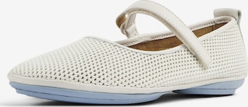 CAMPER Ballet Flats 'Right Nina' in White: front