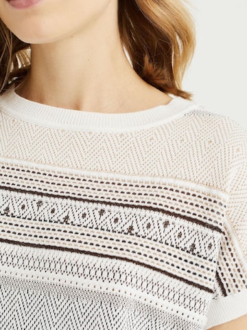 Pull-over WE Fashion en blanc