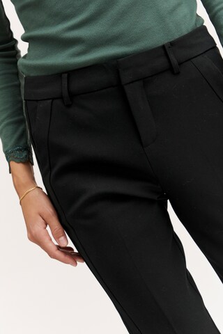 Fransa Slim fit Pants 'FRVITA TESSA PA 2 ANK' in Black