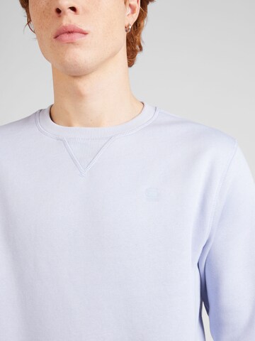 G-Star RAW Sweatshirt 'Premium core' in Blauw