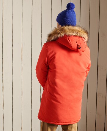 Superdry Winterparka 'Everest' in Oranje