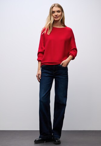 STREET ONE Sweater in Red: front