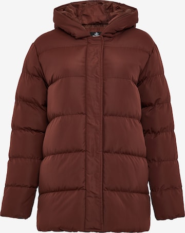 Veste d’hiver 'Hayley' Threadbare en marron : devant