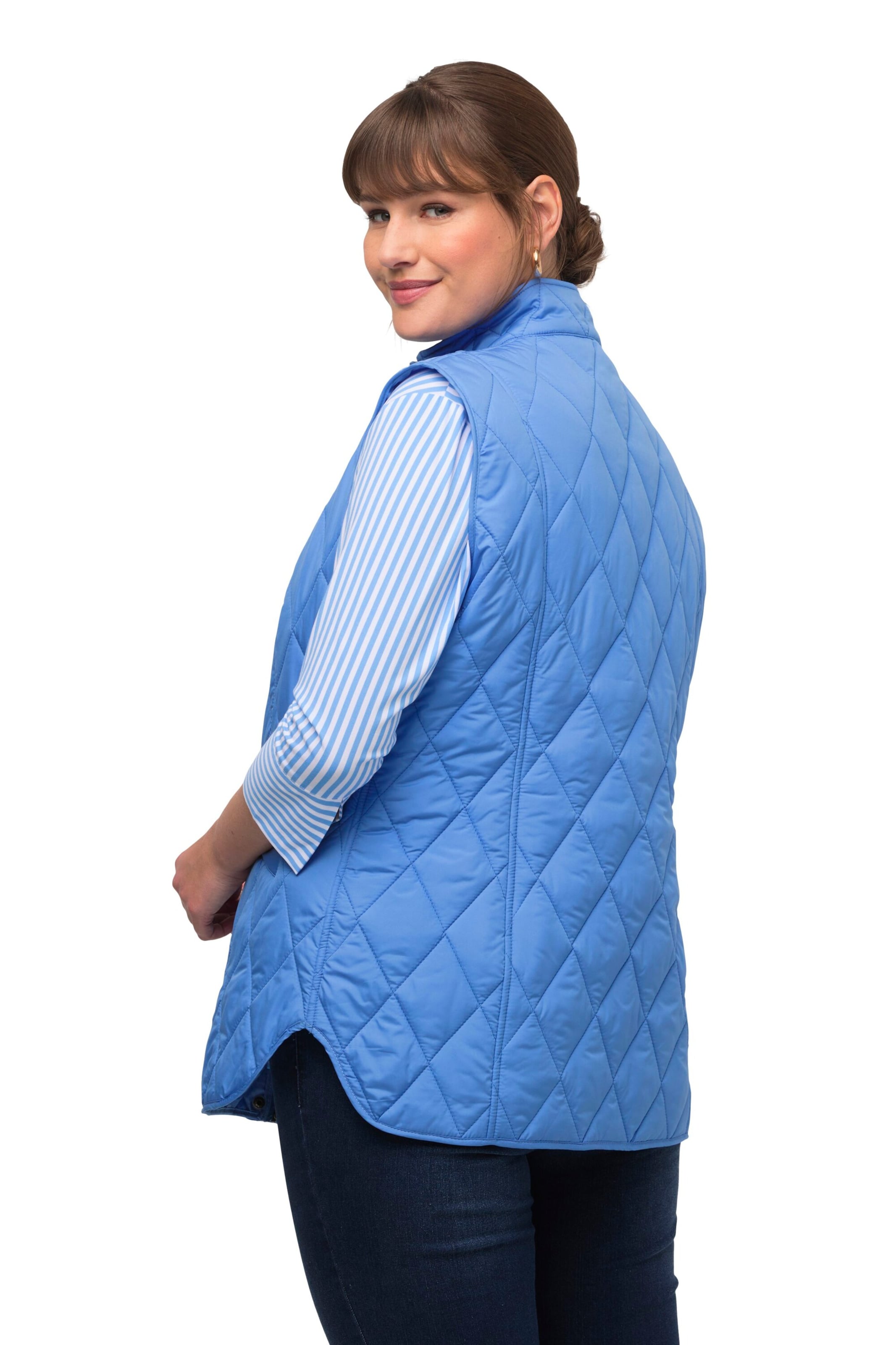 Ulla Popken Weste in Blau