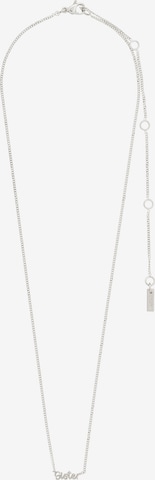 Lanțuri 'Sister' de la Pilgrim pe argintiu: față