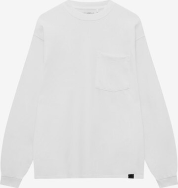 Pull&Bear Shirt in Wit: voorkant