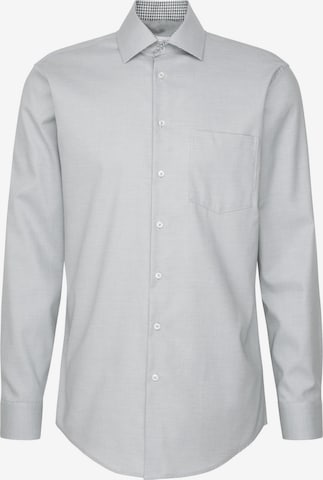 Coupe regular Chemise business SEIDENSTICKER en vert : devant