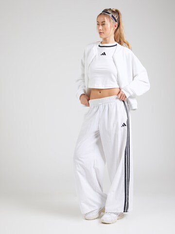 Top sportivo 'Essentials' di ADIDAS SPORTSWEAR in bianco