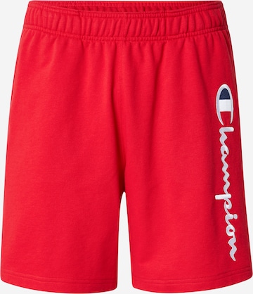 Champion Authentic Athletic Apparel Παντελόνι σε κόκκινο: μπροστά