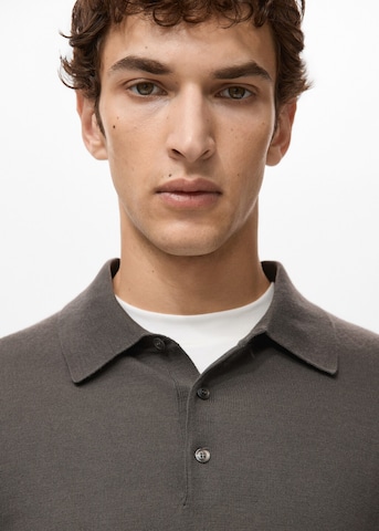 MANGO MAN Poloshirt 'Willys' in Grau
