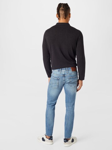 JACK & JONES Skinny Jeans 'LIAM' in Blau