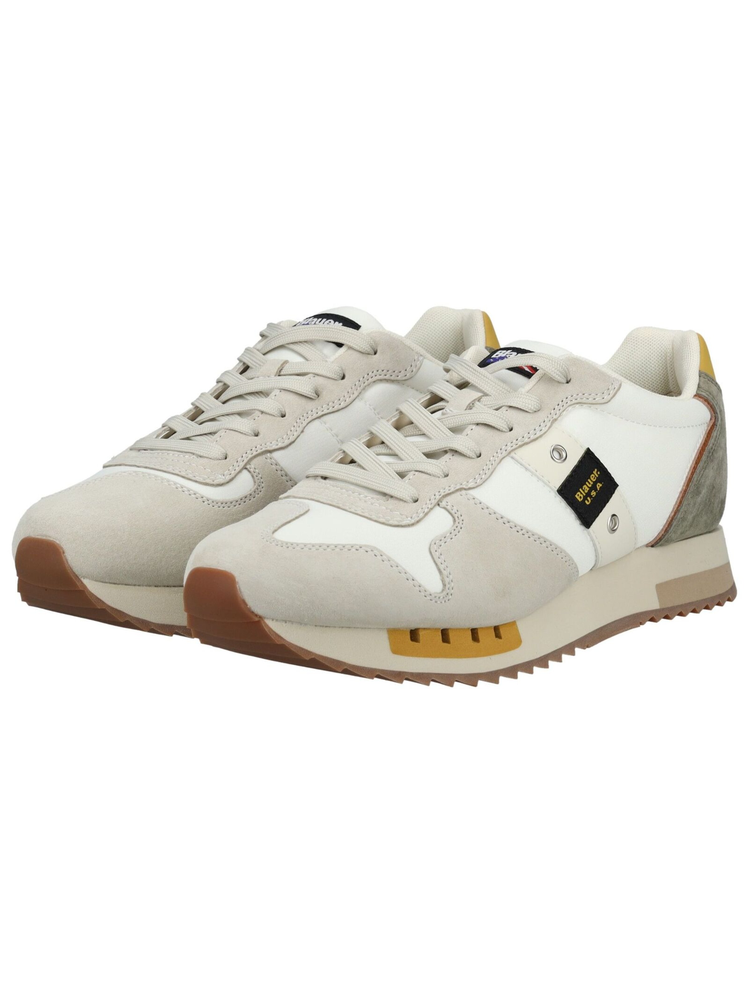 Sneaker bassa di Blauer.USA in bianco