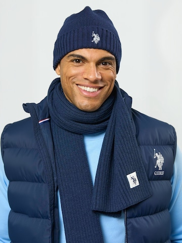 U.S. POLO ASSN. Hoed ' UUNikki ' in Blauw: voorkant