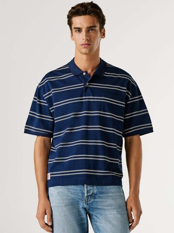 Pepe Jeans Poloshirt 'Clark' in Blau: Vorderseite