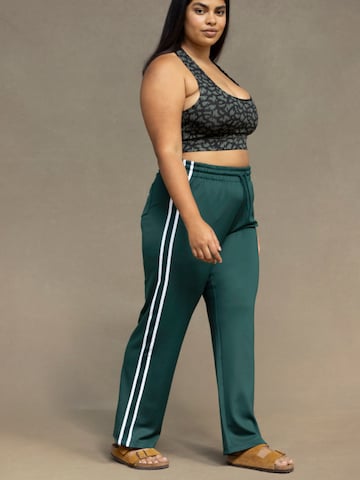 Hey Honey Loose fit Workout Pants 'Phoenix' in Green: front