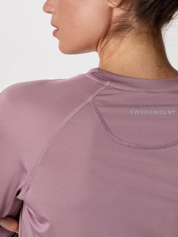 SWEDEMOUNT - Camiseta funcional 'Core' en lila