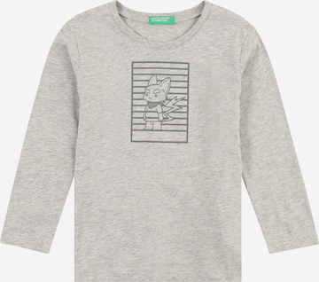 UNITED COLORS OF BENETTON - Camiseta en gris: frente