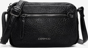 Derimod Umhängetasche in Schwarz: Vorderseite