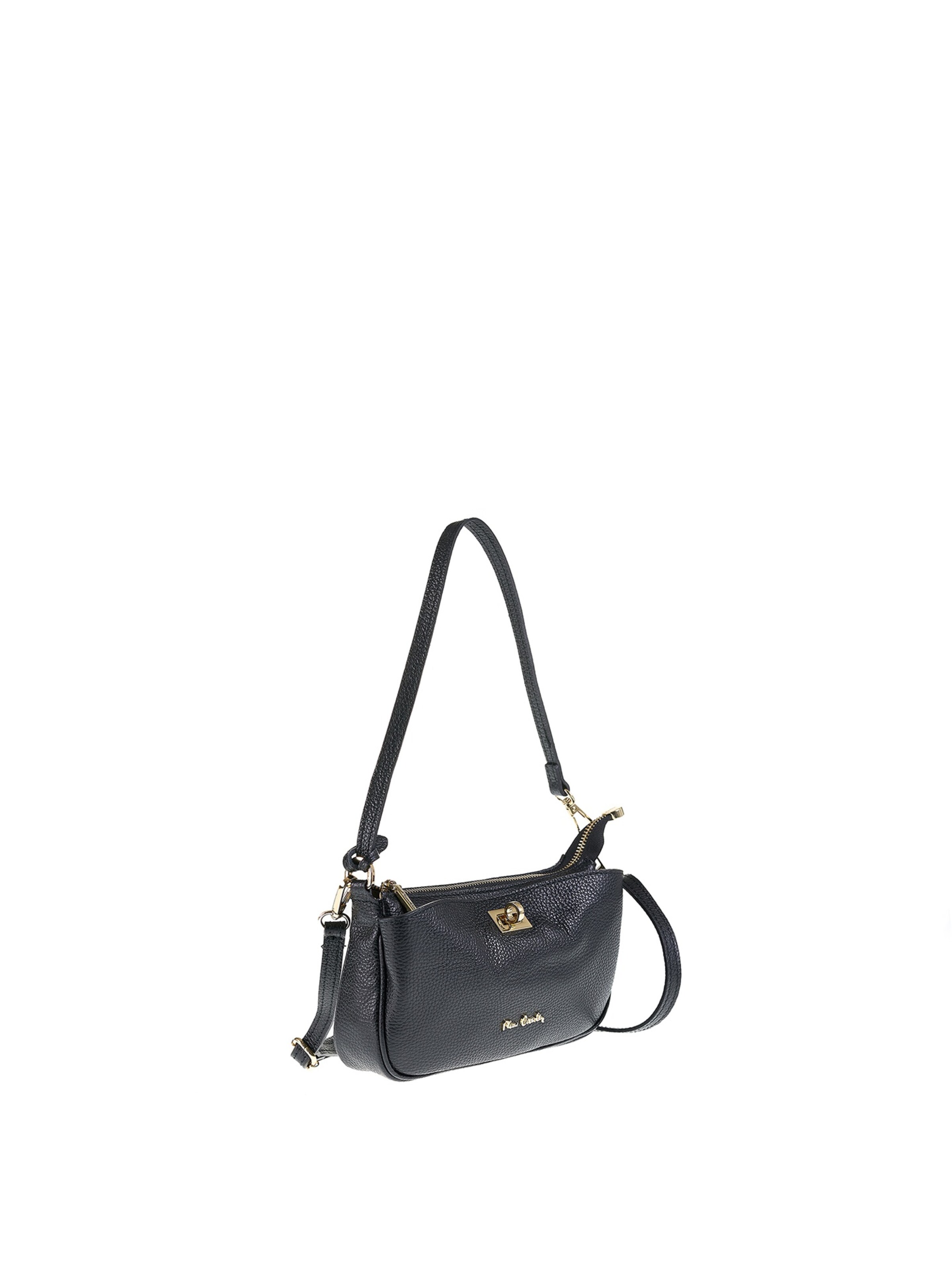PIERRE CARDIN Shoulder bag 'Valoria' in Black: front