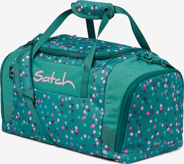 Satch Travel Bag in Green: front