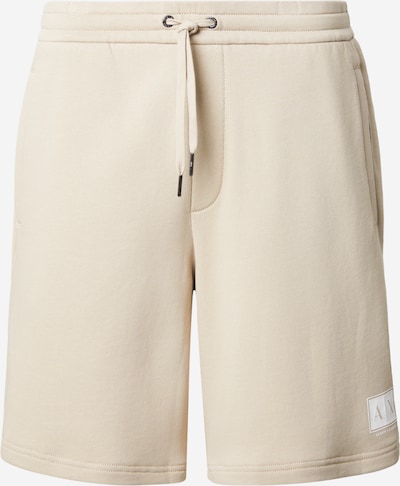 ARMANI EXCHANGE Housut värissä beige / valkoinen, Tuotenäkymä