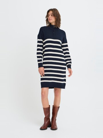 Oxmo Strickkleid ' OXFSANVA ' in Blau