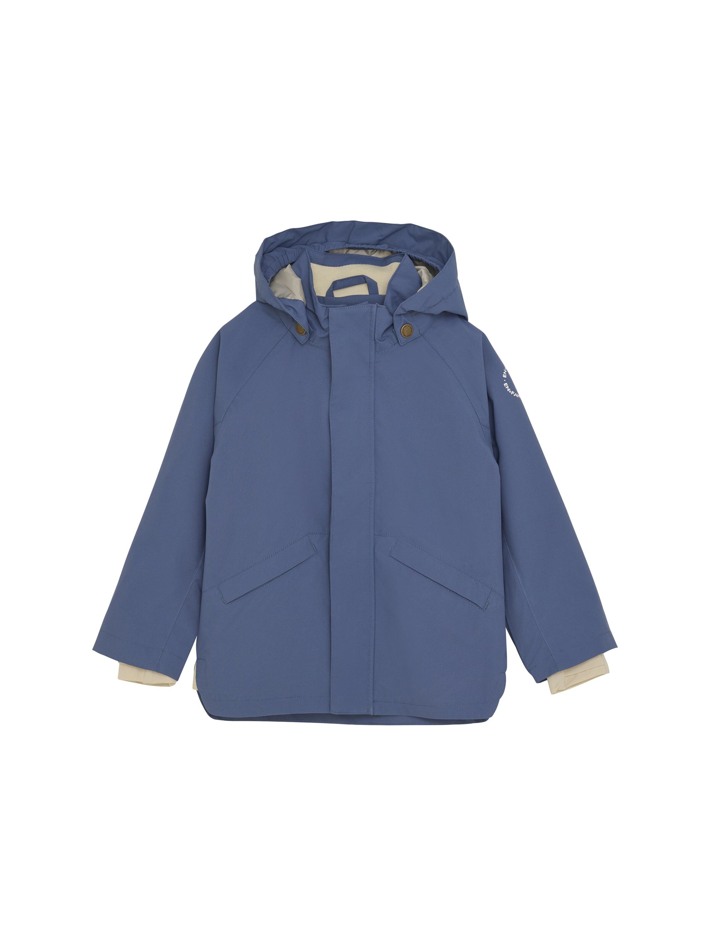 Veste mi-saison 'ENJacket Solid' EN FANT en bleu : devant