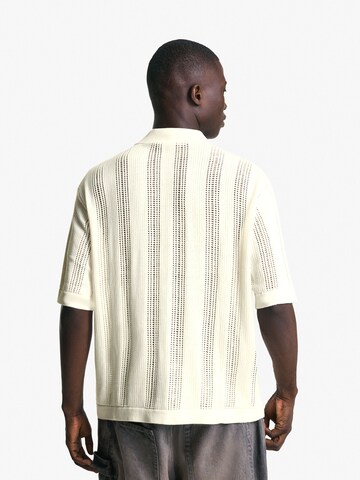 Bershka Shirt in White