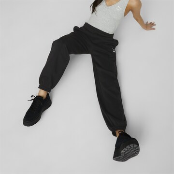 PUMA Tapered Workout Pants in Black