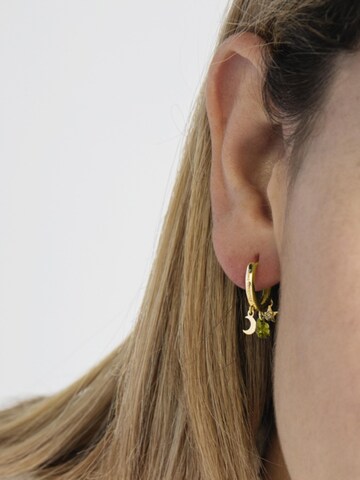 Luxenter Oorbellen 'Saon' in Groen