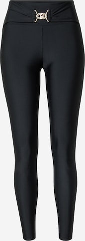 Skinny Leggings 'LUNGO' Liu Jo en noir : devant