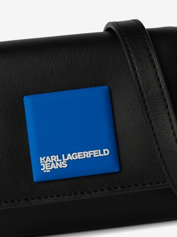 KARL LAGERFELD JEANS Skuldertaske i sort