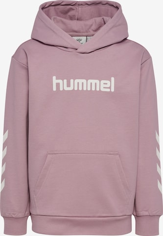 Sweat de sport Hummel en rose : devant