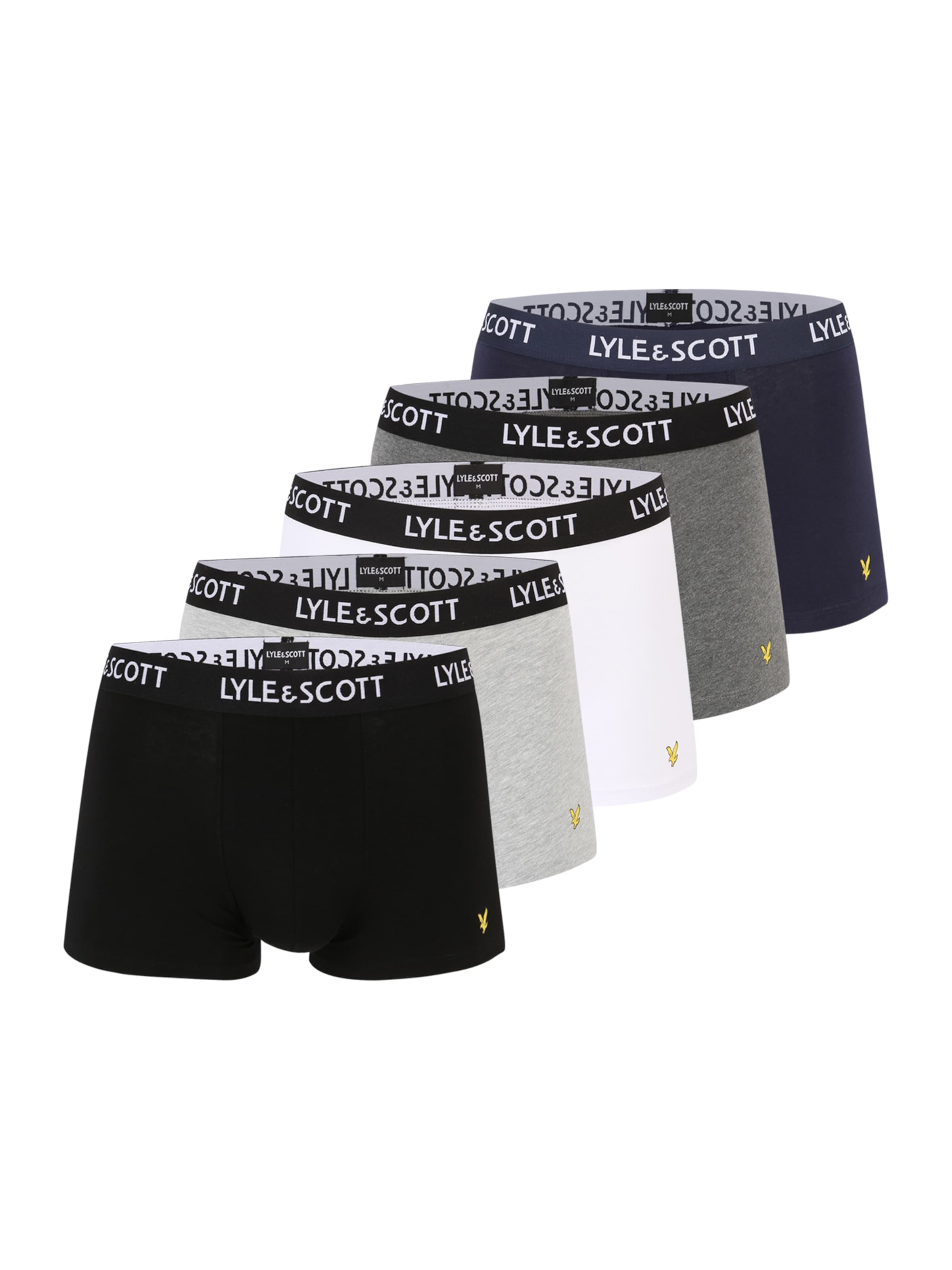 Lyle & Scott Boxershorts 'MILLER' in Blauw: voorkant