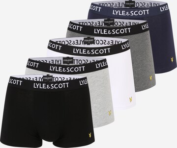 Lyle & Scott Boxershorts 'MILLER' in Blauw: voorkant