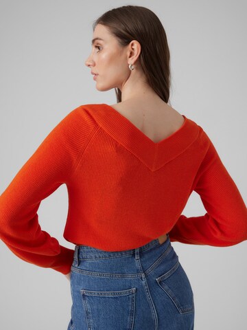 Pull-over 'NEW LEXSUN' VERO MODA en rouge