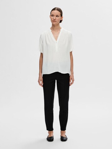 SELECTED FEMME Blouse 'Susie-Mivia' in Wit