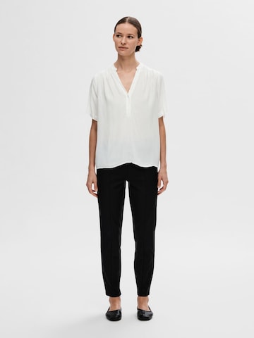 SELECTED FEMME Blouse 'Susie-Mivia' in White