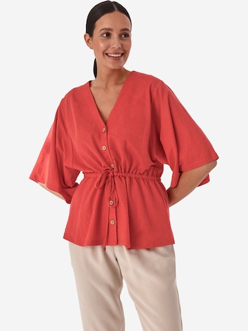 TATUUM Blouse 'ATIKI' in Orange: front