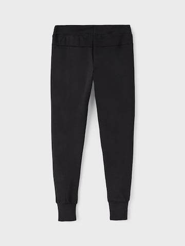 NAME IT Tapered Pants 'Nero' in Black