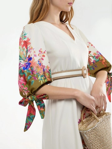 MSN Collection Jurk in Wit