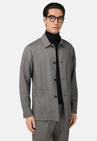Coupe regular Chemise Boggi Milano en gris