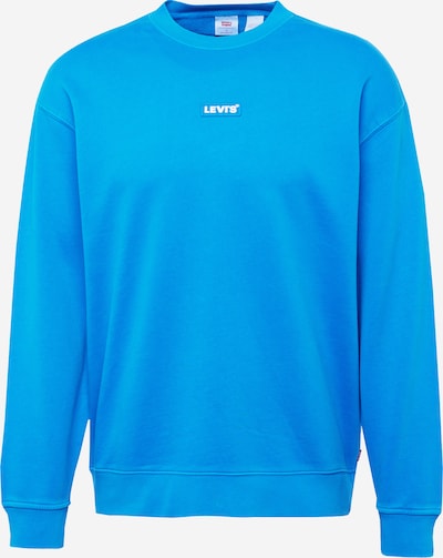 LEVI'S ® Sweatshirt in neonblau / weiß, Produktansicht