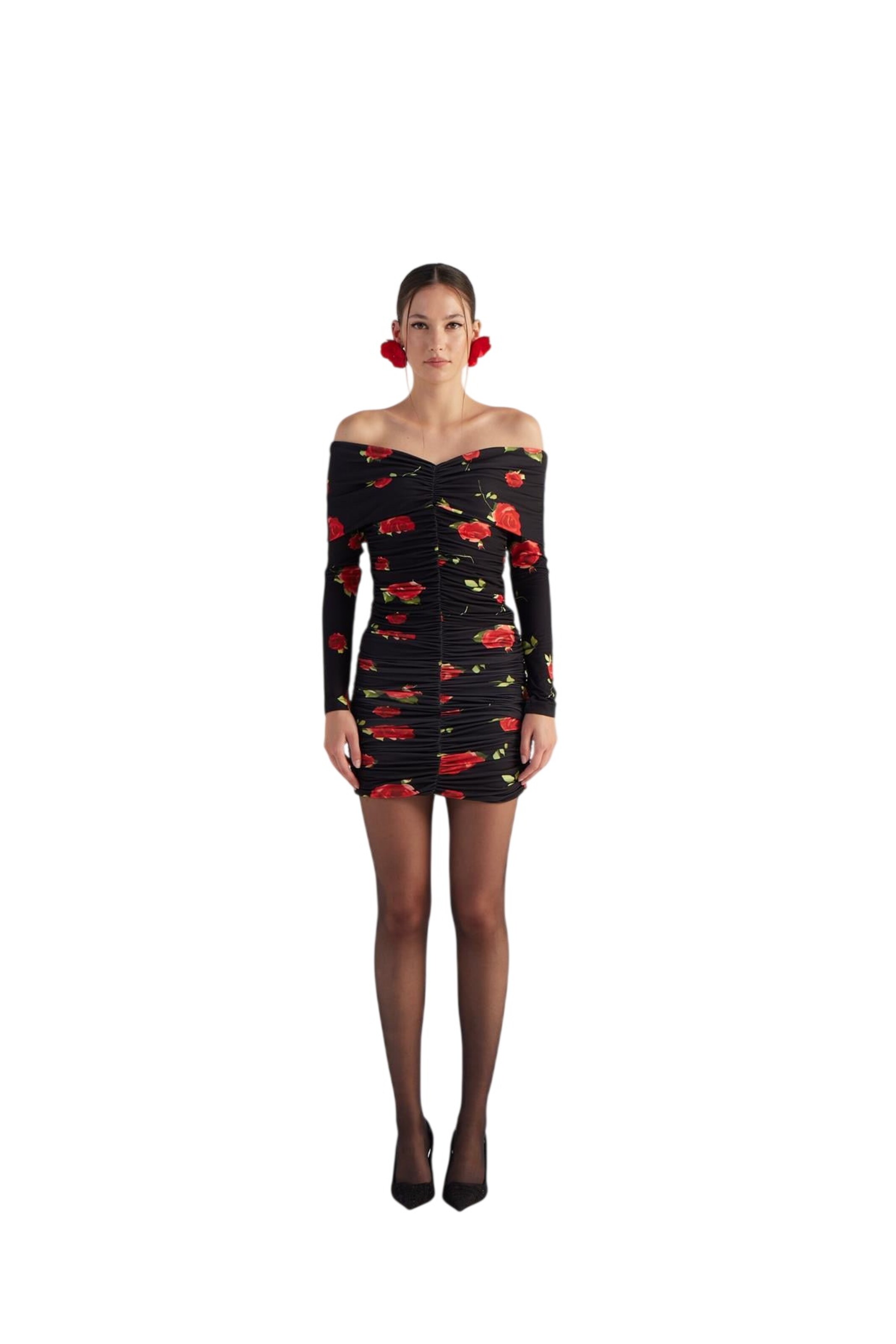 HOLLY LOLLY Jurk in Zwart
