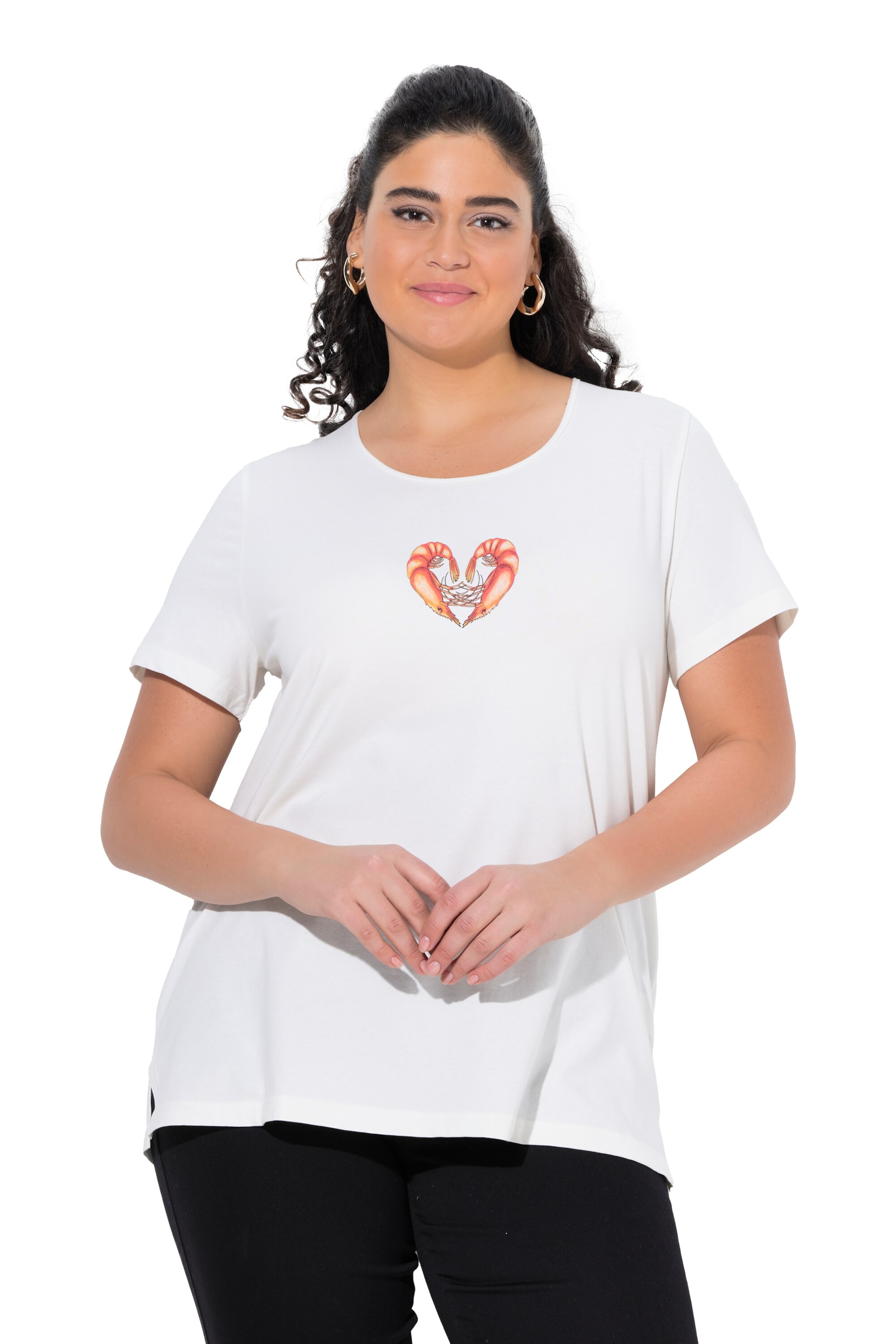 Ulla Popken Shirt in White: front