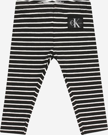 Calvin Klein Jeans Regular Leggings i svart: framsida