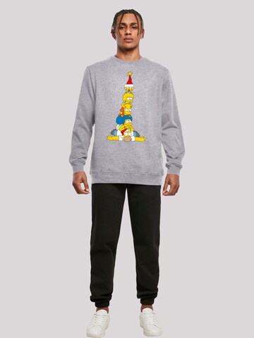 F4NT4STIC Sweatshirt 'The Simpsons' in Grau